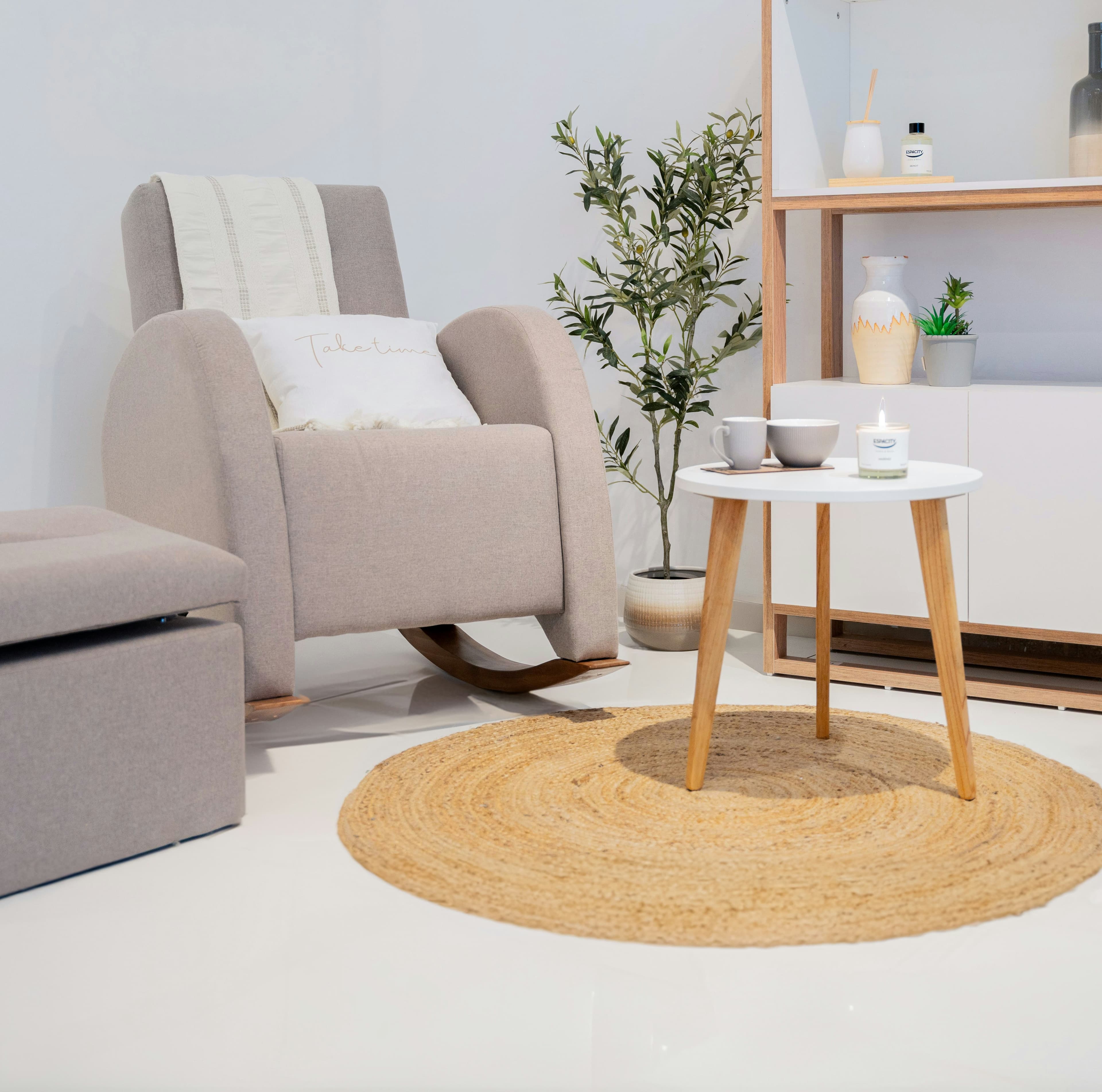 Comfortable care home living room